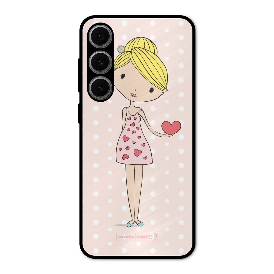 My Innocent Heart Metal Back Case for Galaxy S24 FE