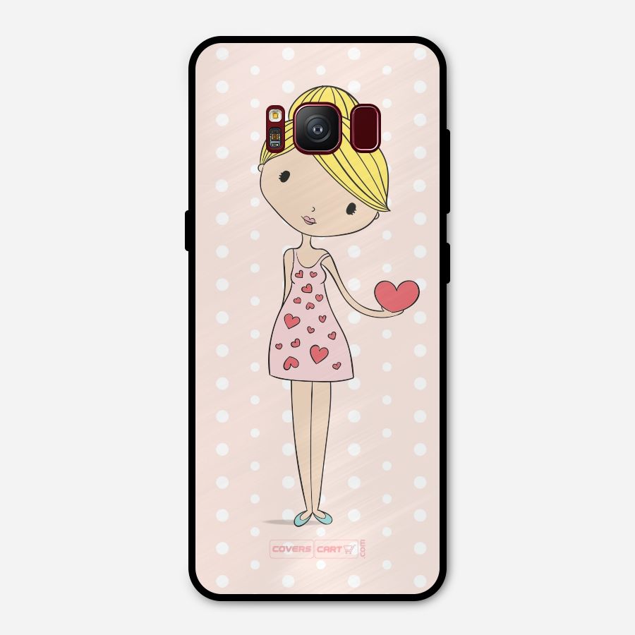 My Innocent Heart Metal Back Case for Galaxy S8