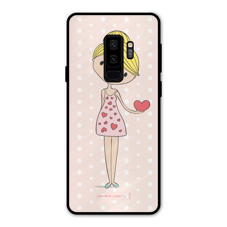 My Innocent Heart Metal Back Case for Galaxy S9 Plus