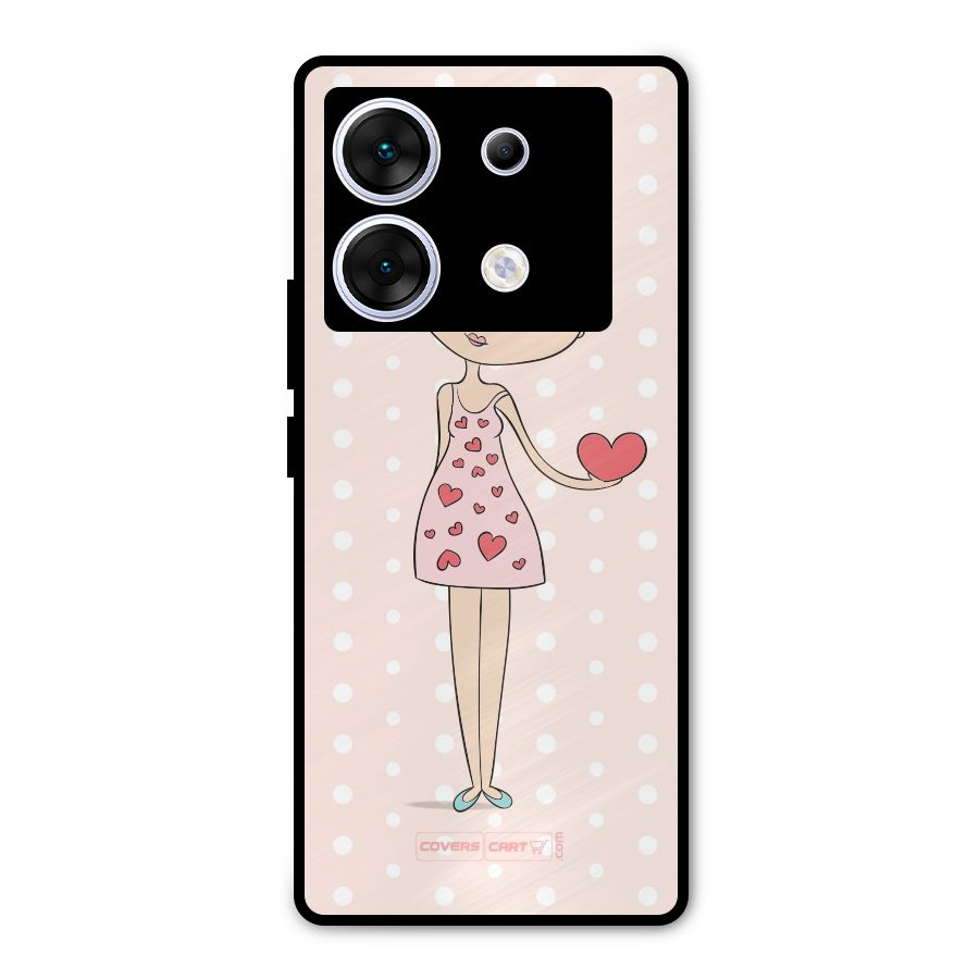 My Innocent Heart Metal Back Case for Infinix Zero 30 5G