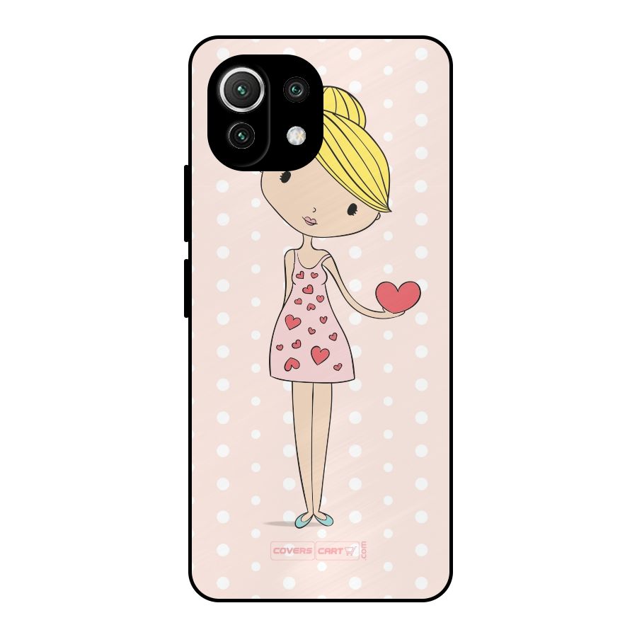 My Innocent Heart Metal Back Case for Mi 11 Lite NE 5G