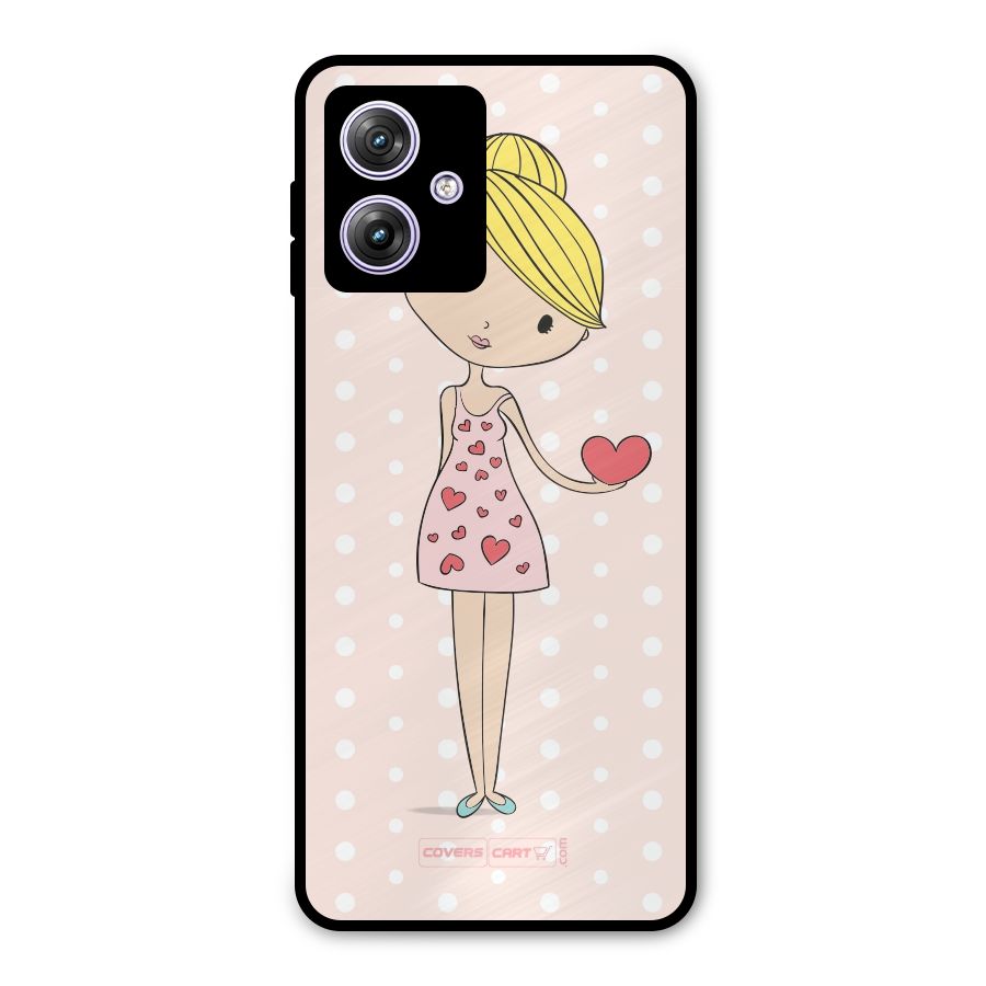 My Innocent Heart Metal Back Case for Moto G64