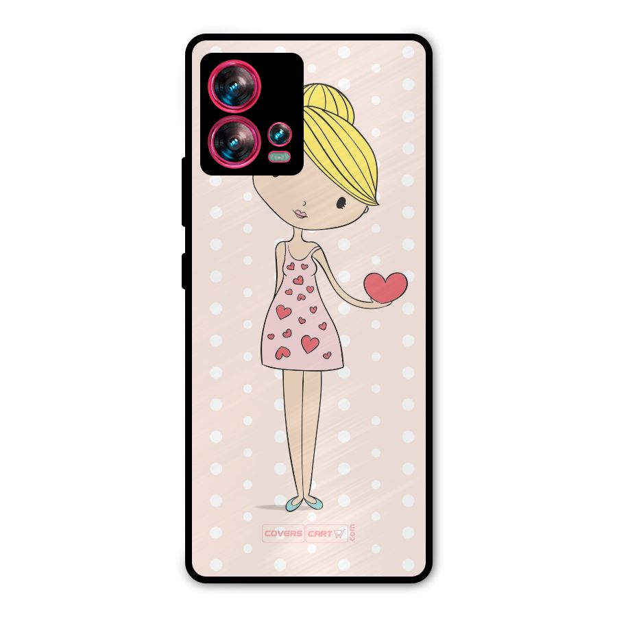 My Innocent Heart Metal Back Case for Motorola Edge 30 Fusion