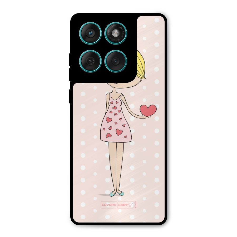 My Innocent Heart Metal Back Case for Motorola Edge 60