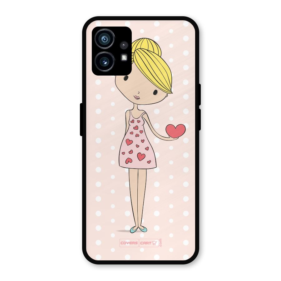 My Innocent Heart Metal Back Case for Nothing Phone 1