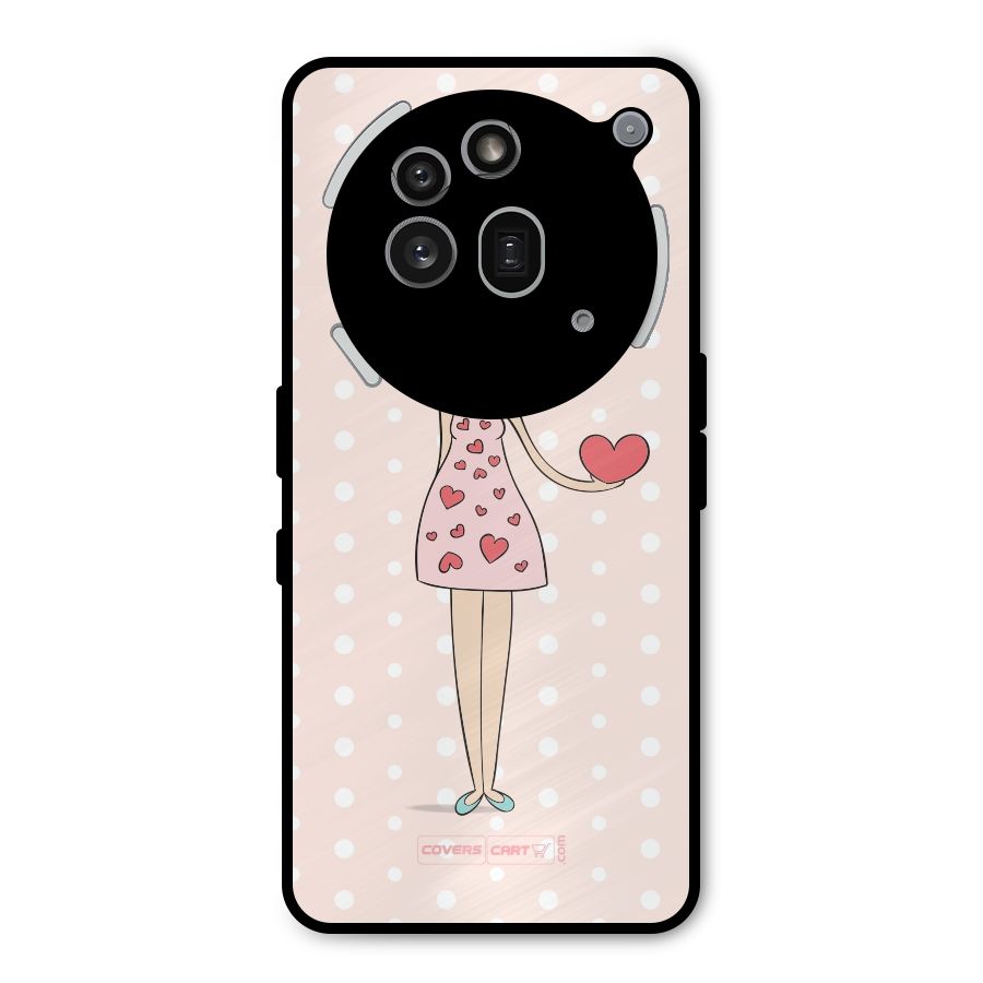 My Innocent Heart Metal Back Case for Nothing Phone 3a Pro