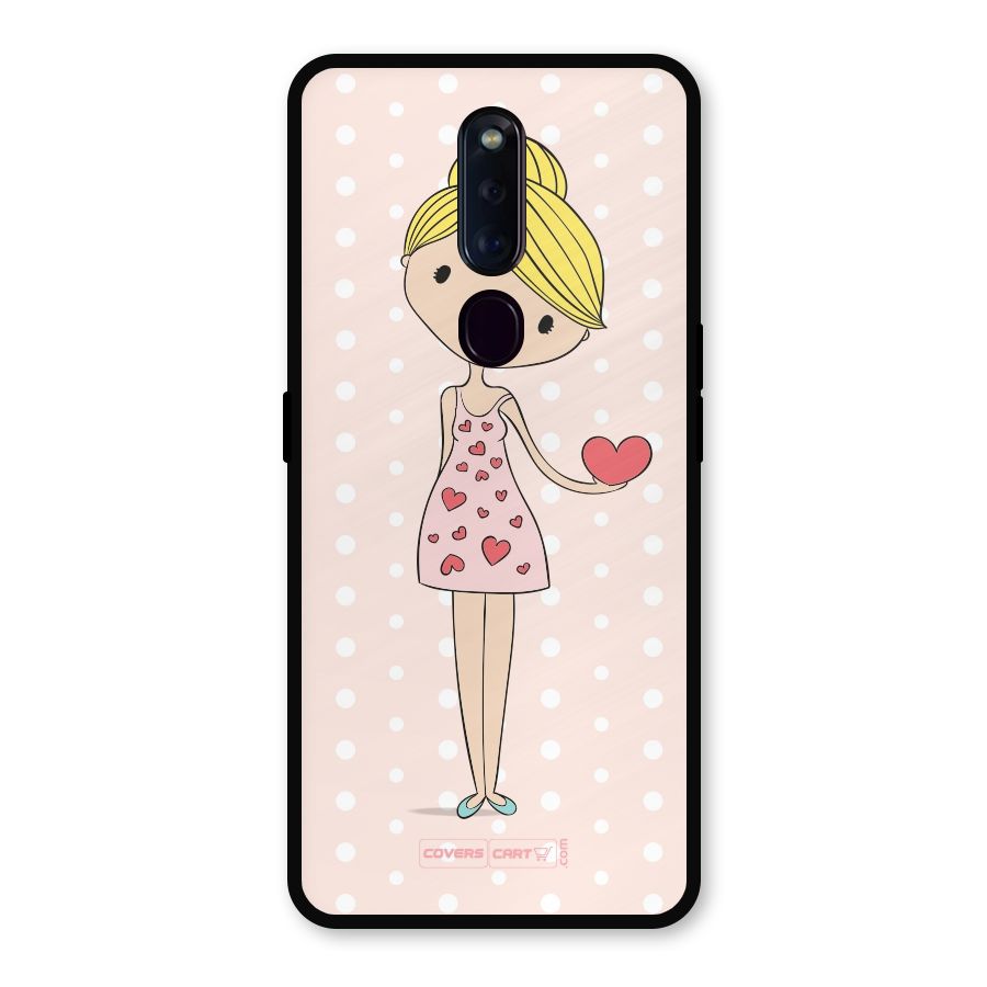 My Innocent Heart Metal Back Case for Oppo F11 Pro