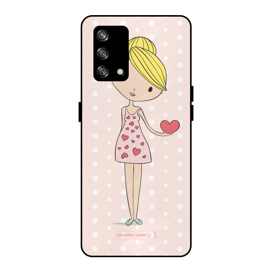 My Innocent Heart Metal Back Case for Oppo F19