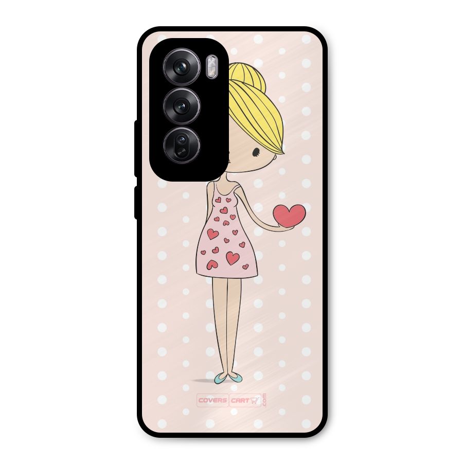 My Innocent Heart Metal Back Case for Oppo Reno12 Pro