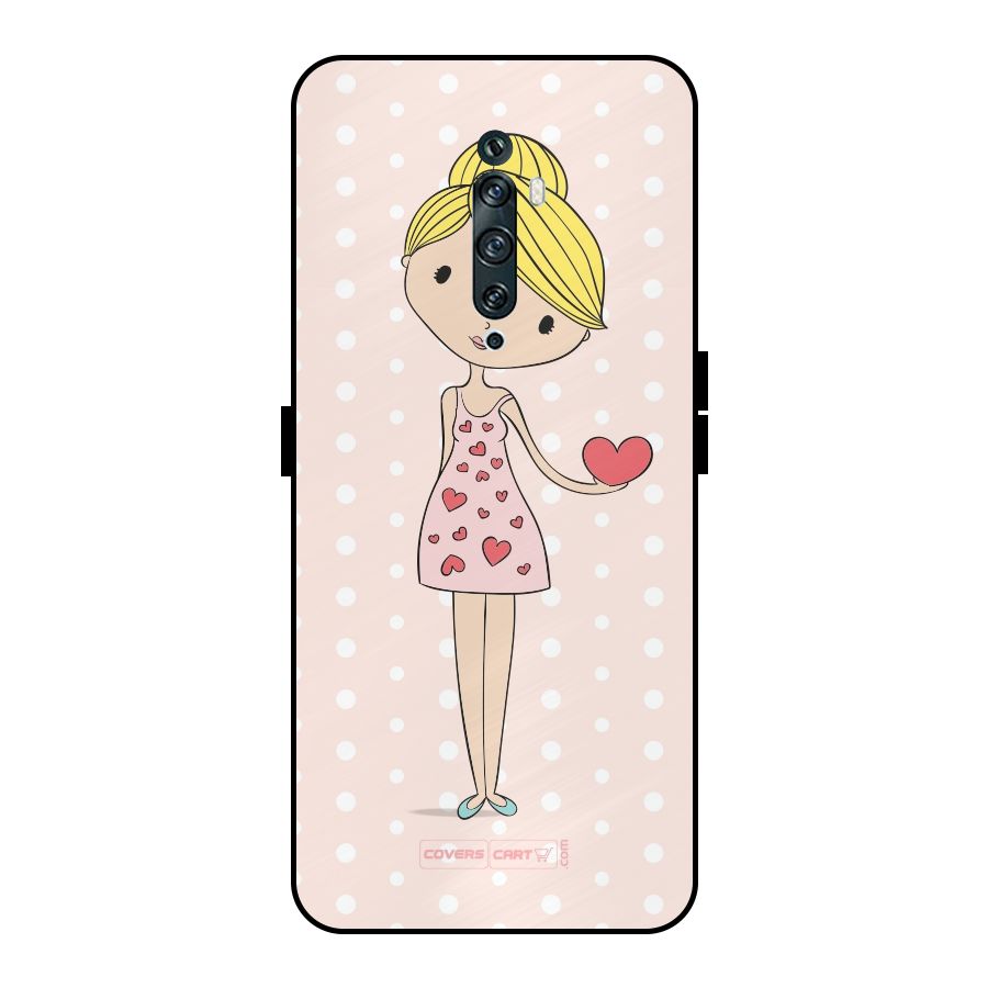 My Innocent Heart Metal Back Case for Oppo Reno2 F