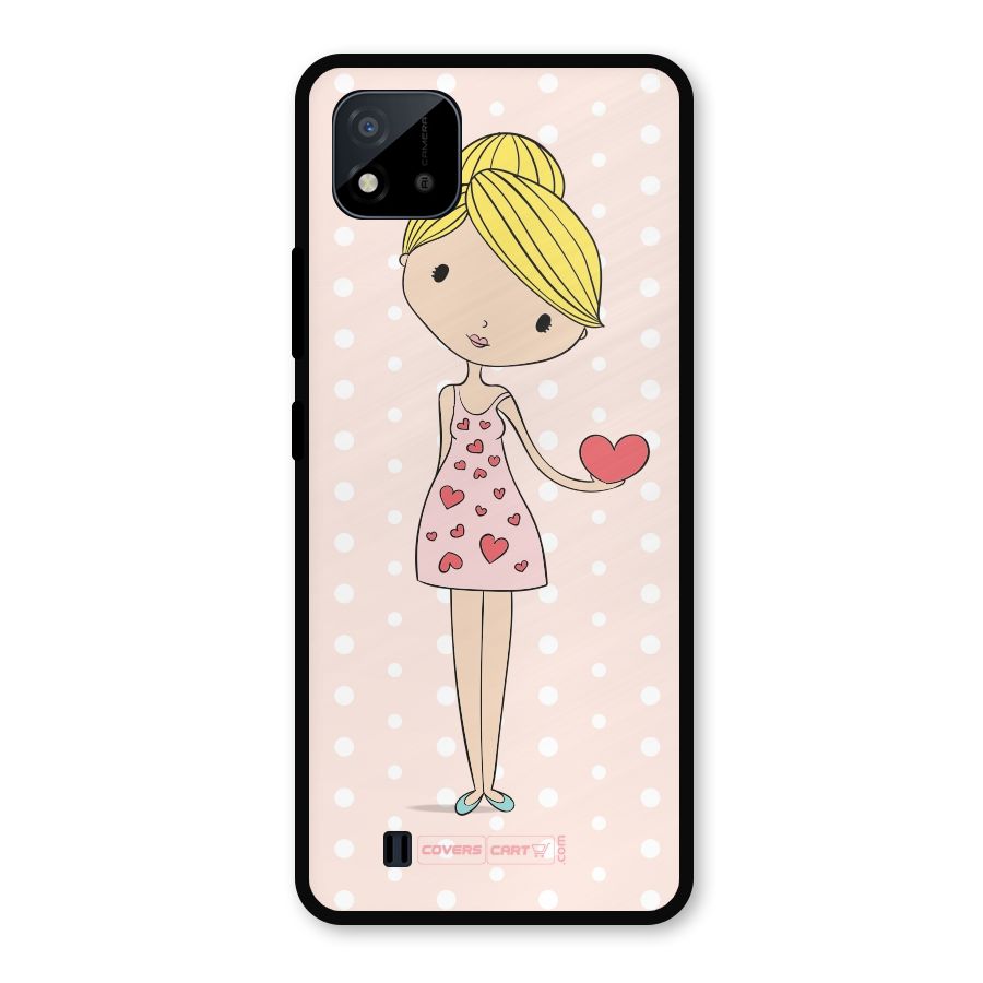 My Innocent Heart Metal Back Case for Realme C11 2021