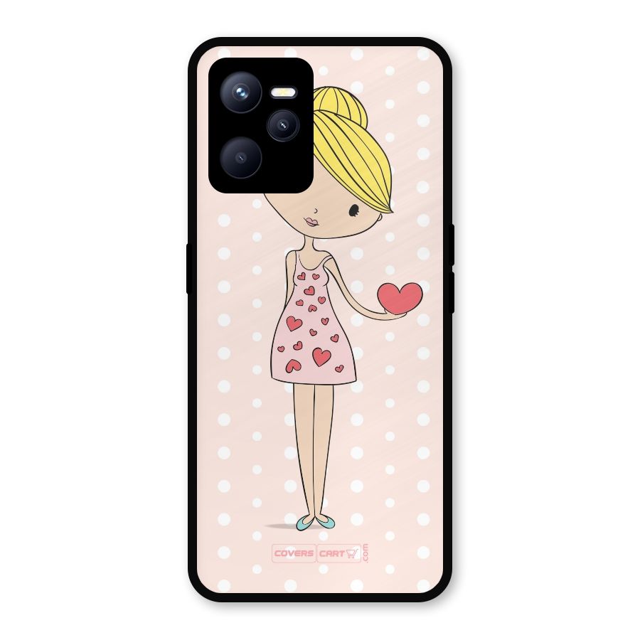 My Innocent Heart Metal Back Case for Realme C35