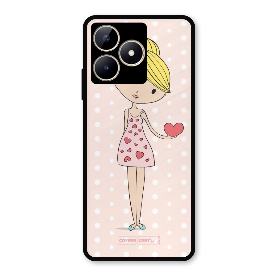 My Innocent Heart Metal Back Case for Realme Narzo N53