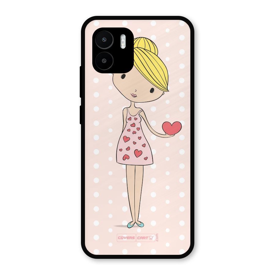 My Innocent Heart Metal Back Case for Redmi A2