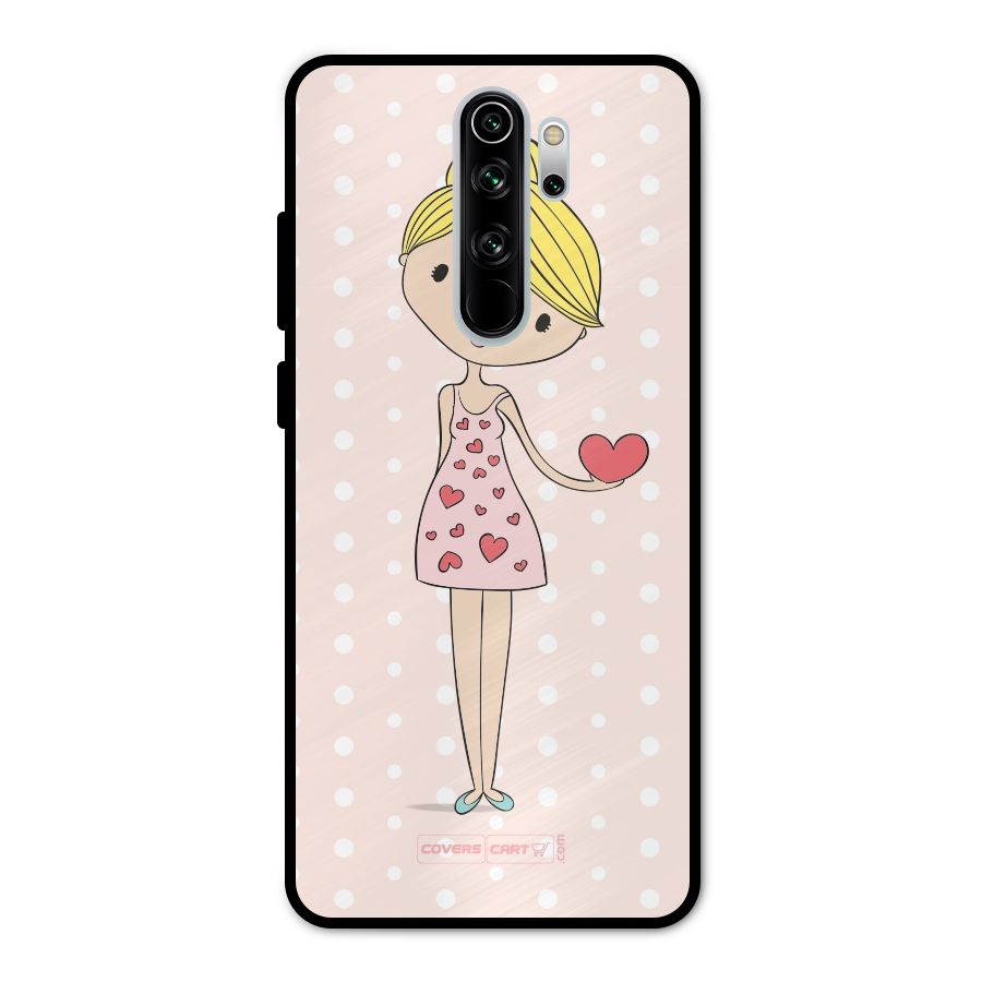My Innocent Heart Metal Back Case for Redmi Note 8 Pro