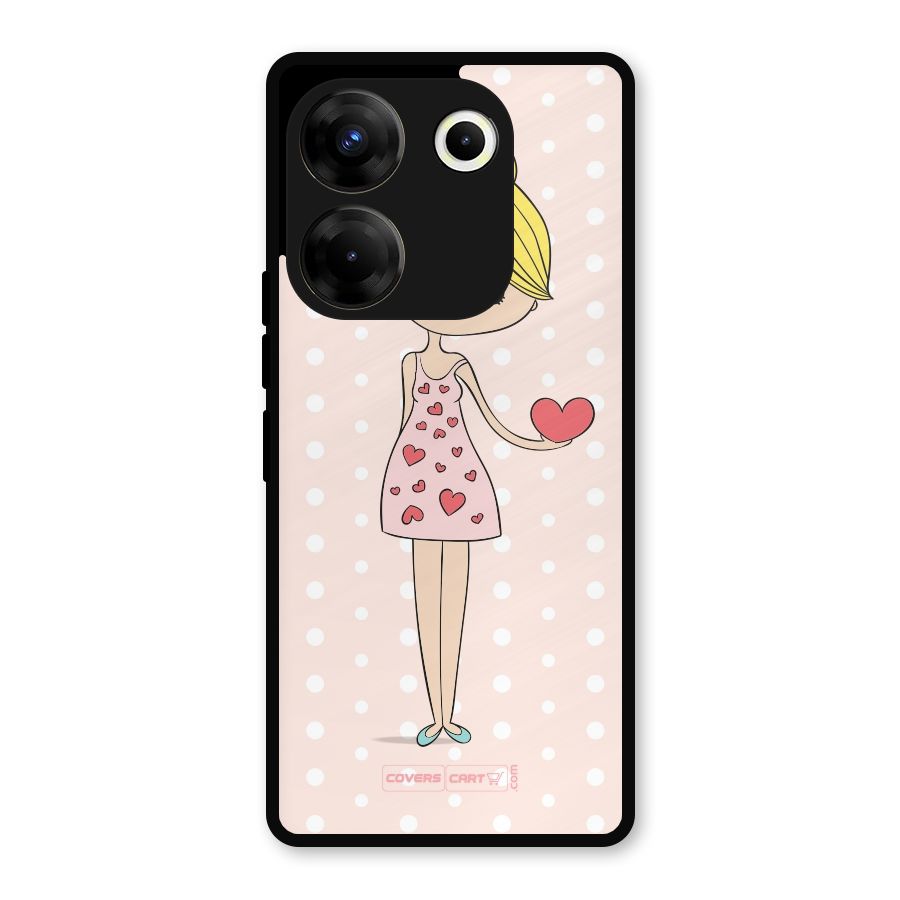 My Innocent Heart Metal Back Case for Tecno Camon 20
