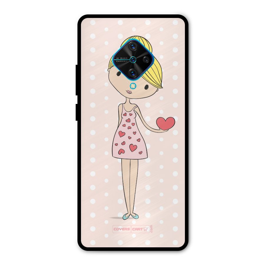 My Innocent Heart Metal Back Case for Vivo S1 Pro