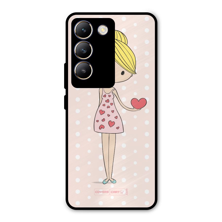 My Innocent Heart Metal Back Case for Vivo T3 5G