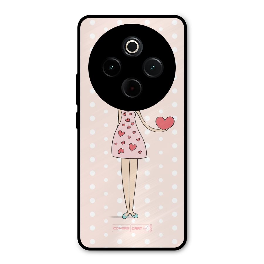My Innocent Heart Metal Back Case for Vivo T4
