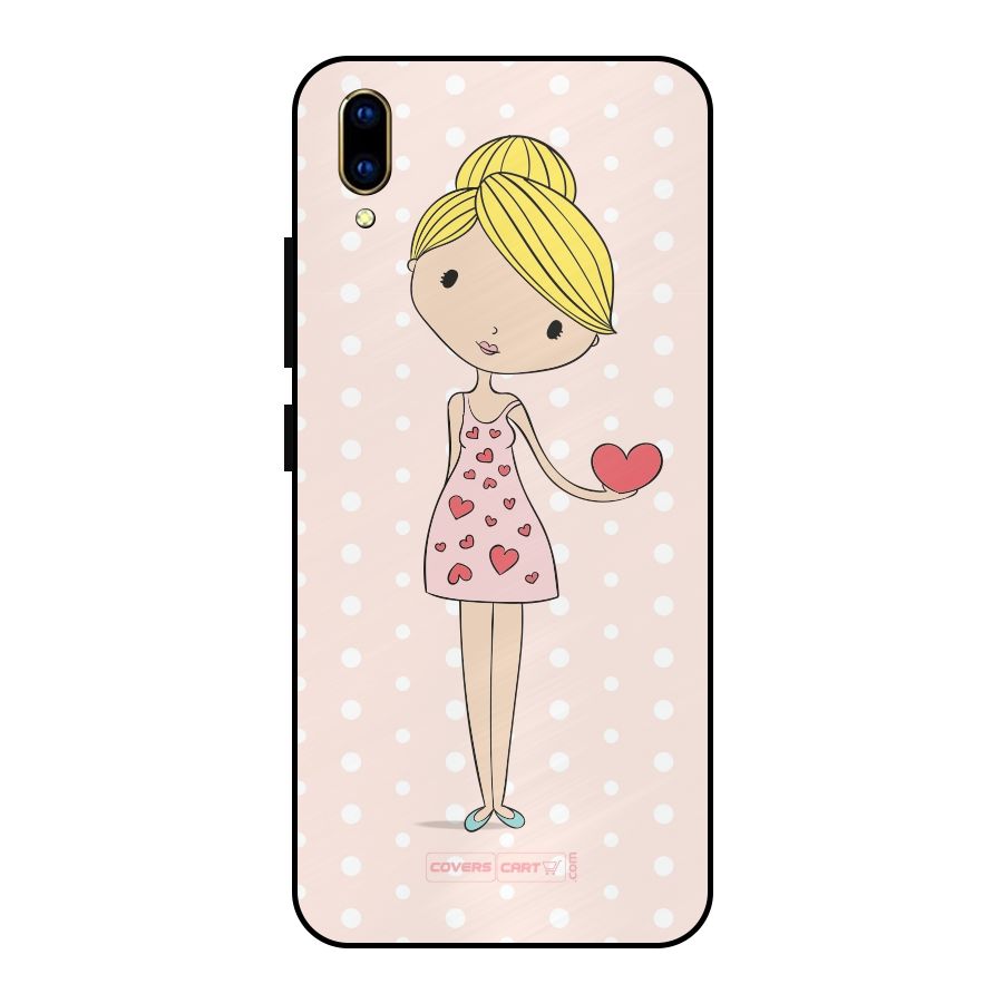 My Innocent Heart Metal Back Case for Vivo V11 Pro