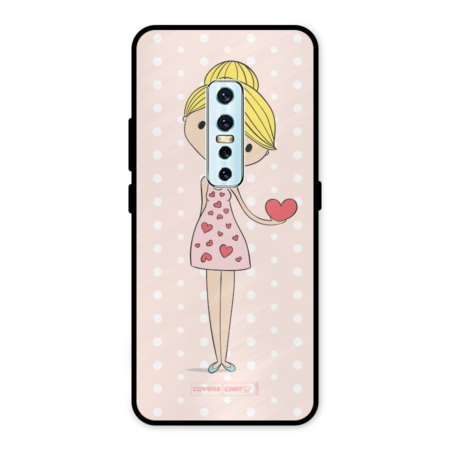 My Innocent Heart Metal Back Case for Vivo V17 Pro