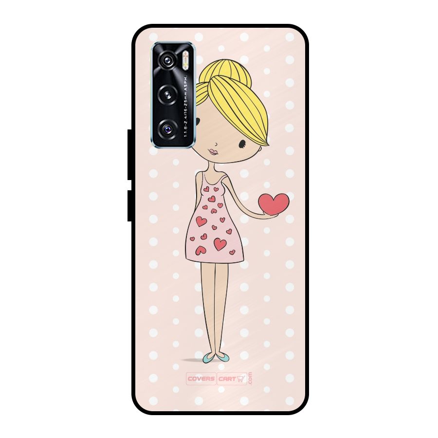 My Innocent Heart Metal Back Case for Vivo V20 SE