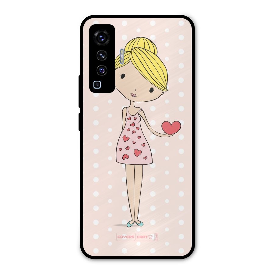 My Innocent Heart Metal Back Case for Vivo X50