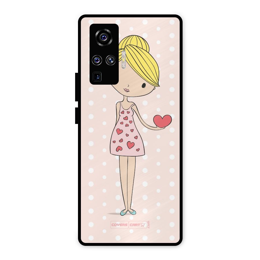 My Innocent Heart Metal Back Case for Vivo X50 Pro