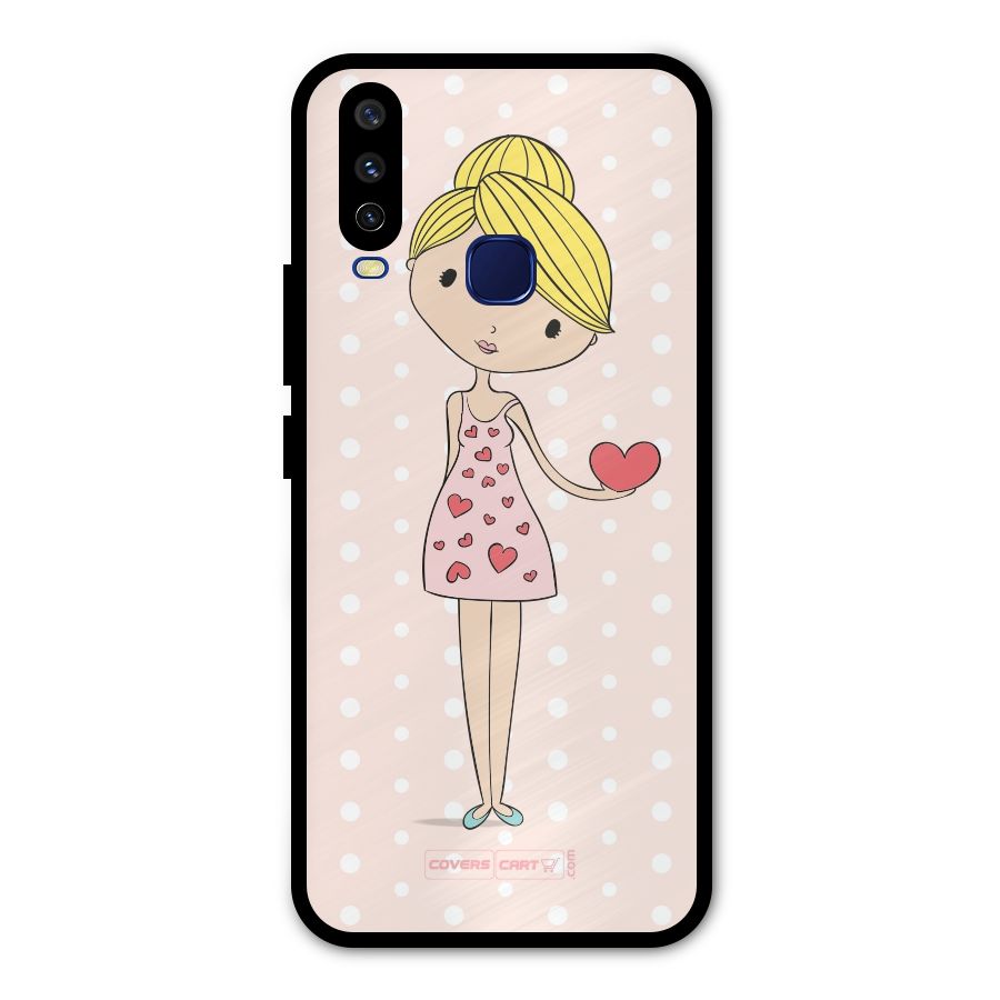 My Innocent Heart Metal Back Case for Vivo Y12