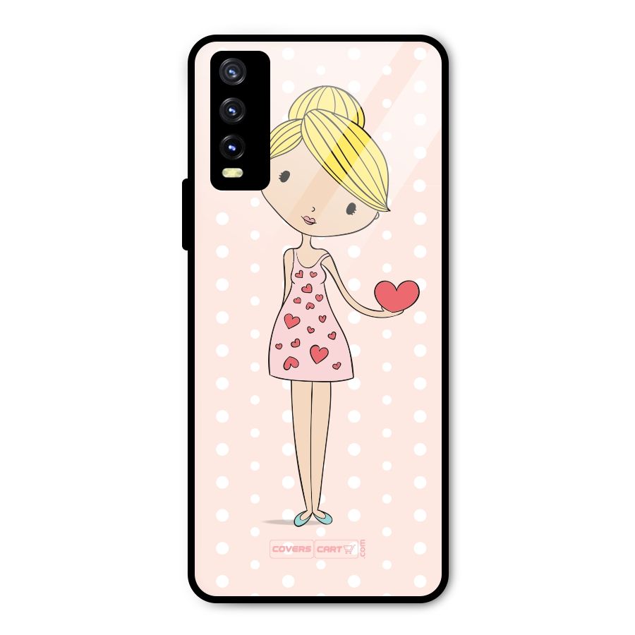 My Innocent Heart Metal Back Case for Vivo Y20