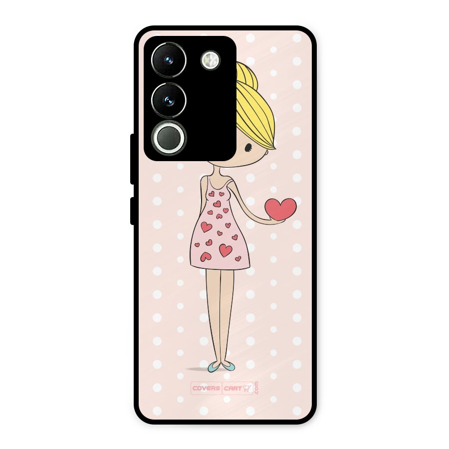 My Innocent Heart Metal Back Case for Vivo Y200