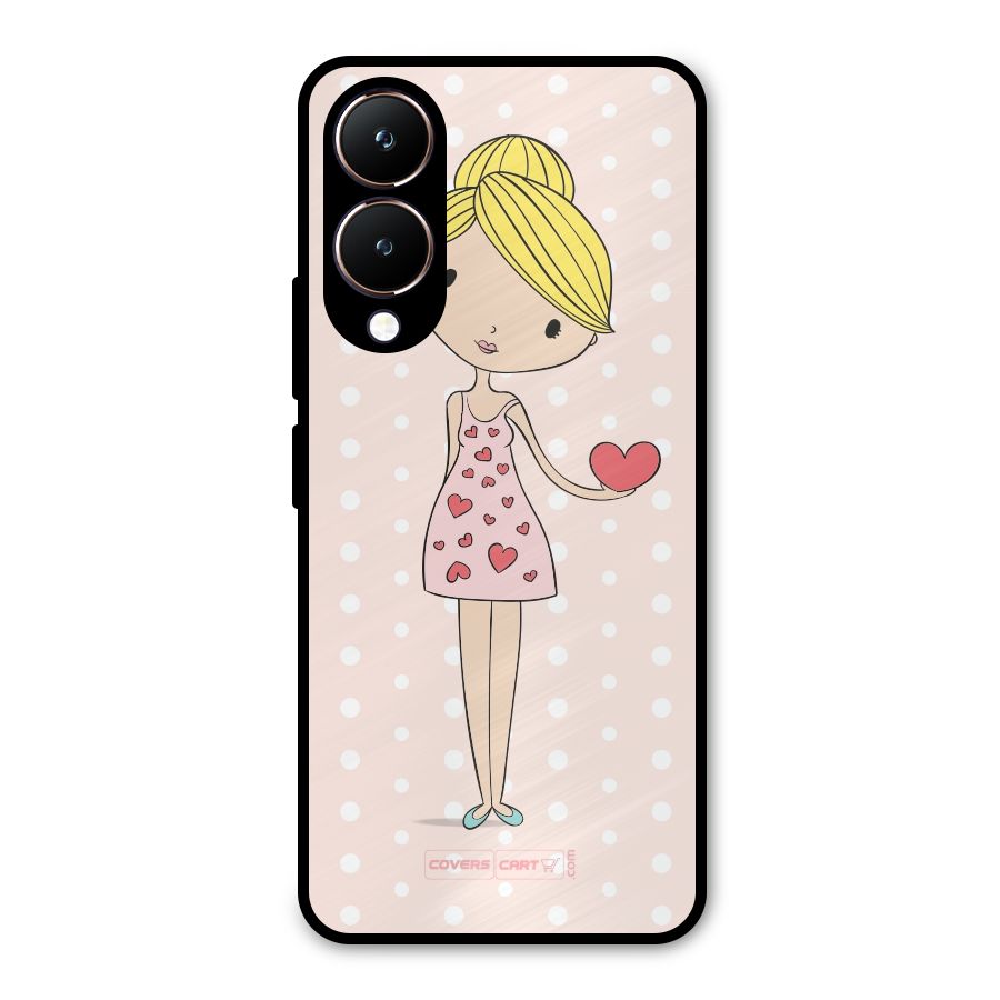 My Innocent Heart Metal Back Case for Vivo Y28