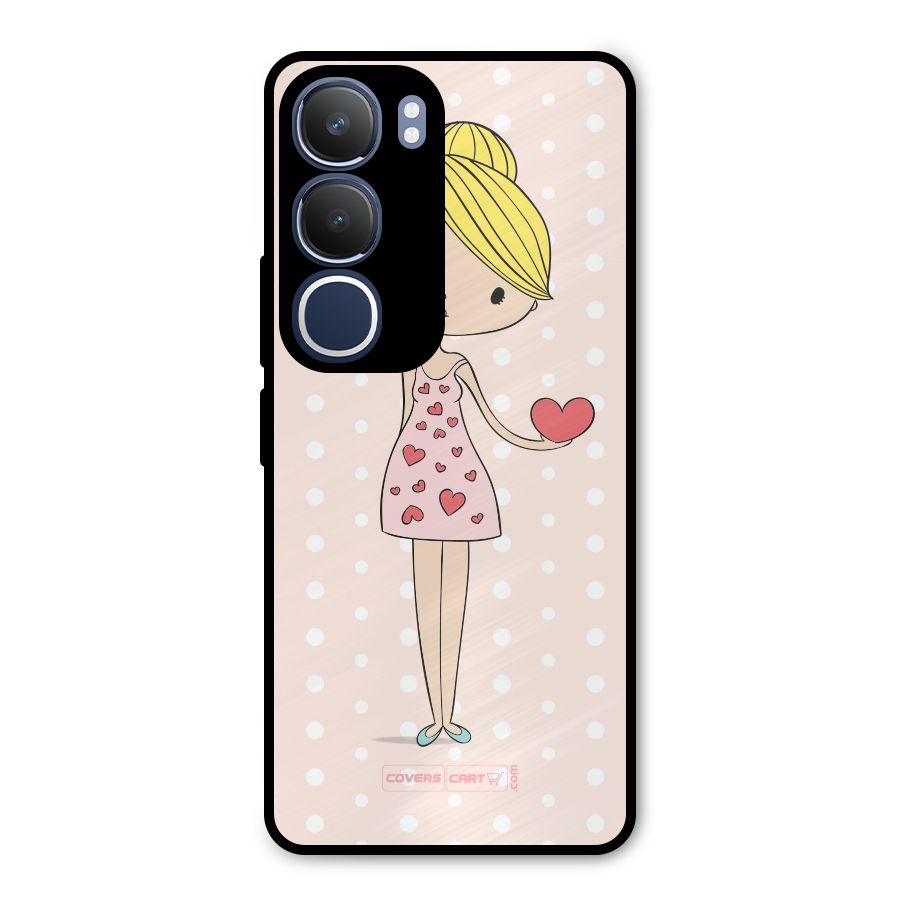 My Innocent Heart Metal Back Case for Vivo Y29