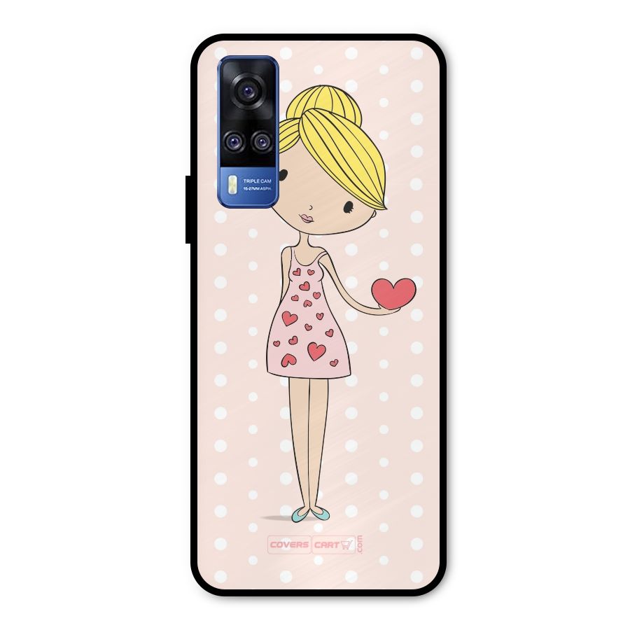 My Innocent Heart Metal Back Case for Vivo Y31