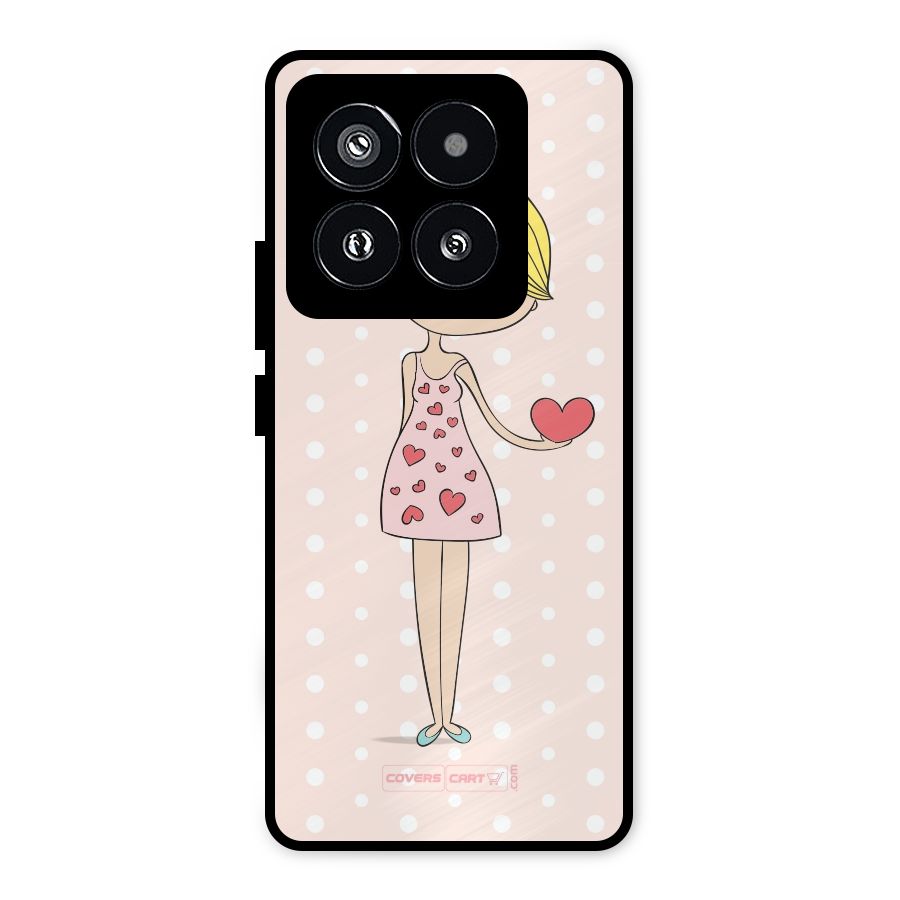 My Innocent Heart Metal Back Case for Xiaomi 14 Pro