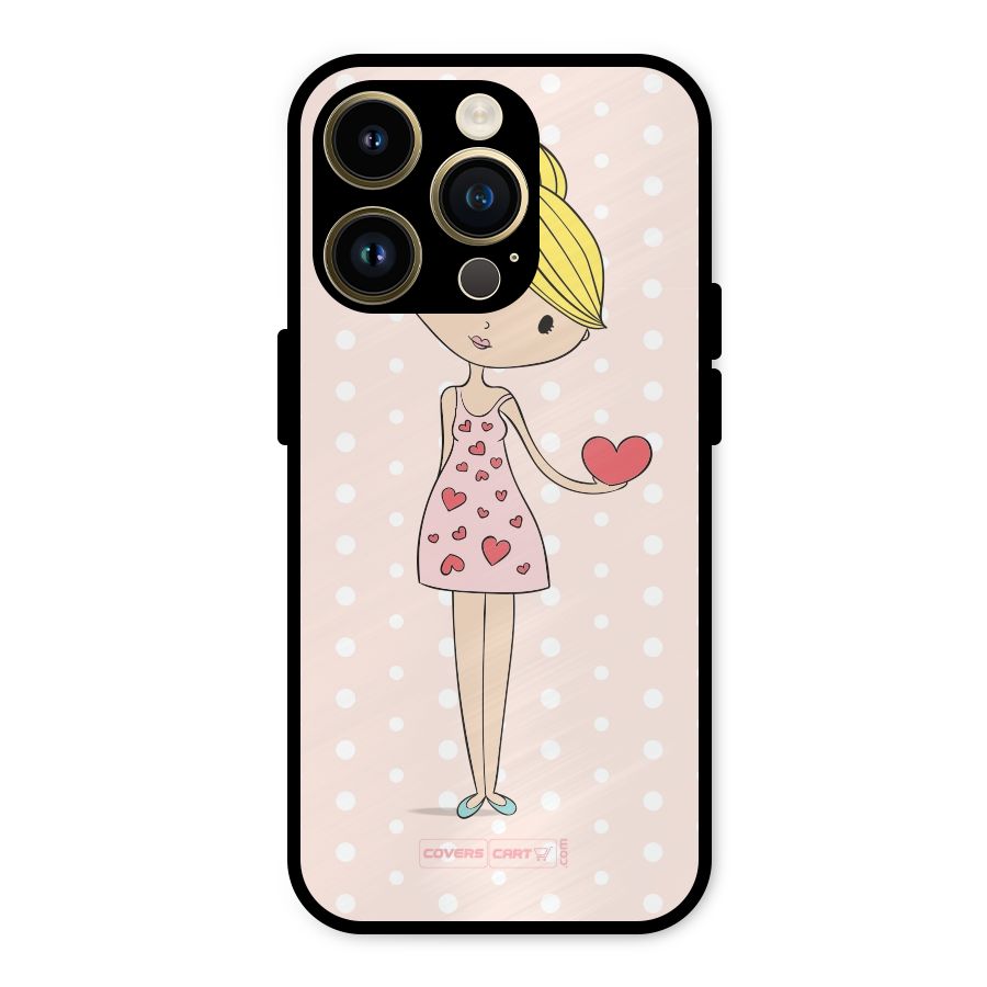 My Innocent Heart Metal Back Case for iPhone 14 Pro