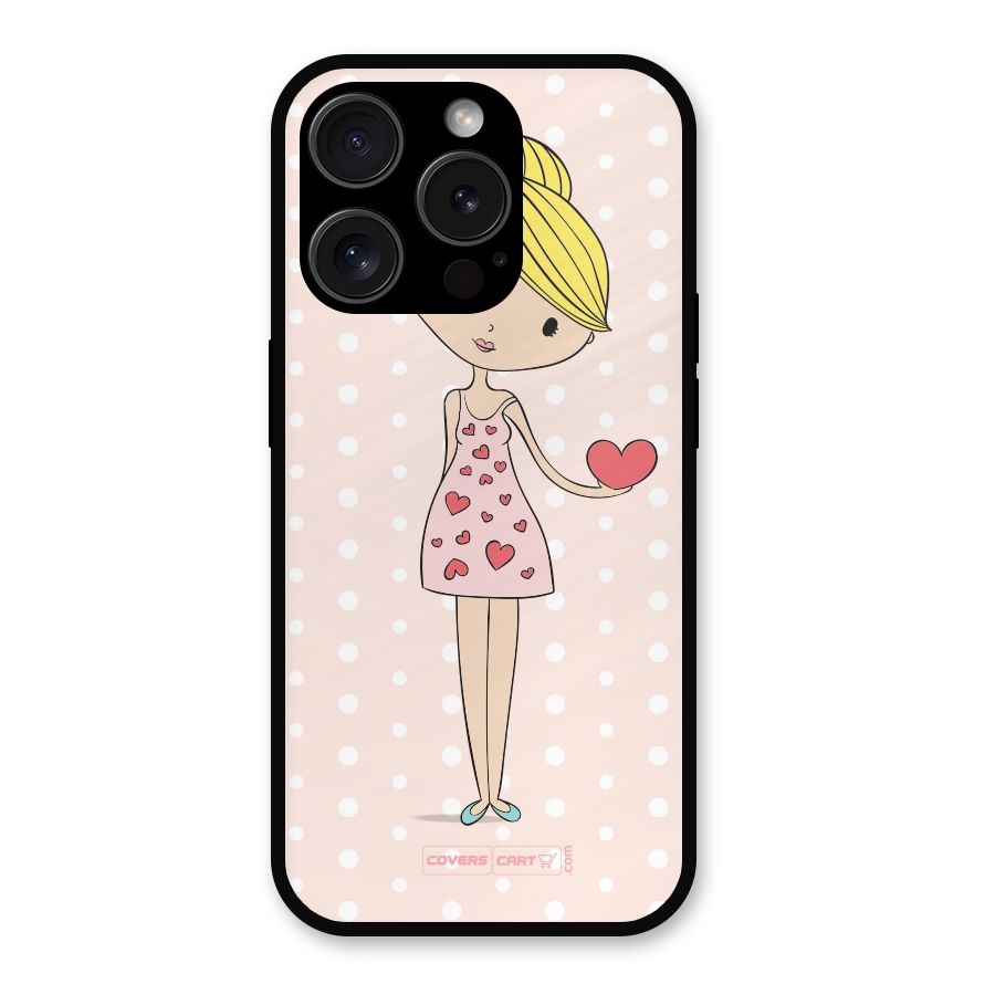 My Innocent Heart Metal Back Case for iPhone 15 Pro