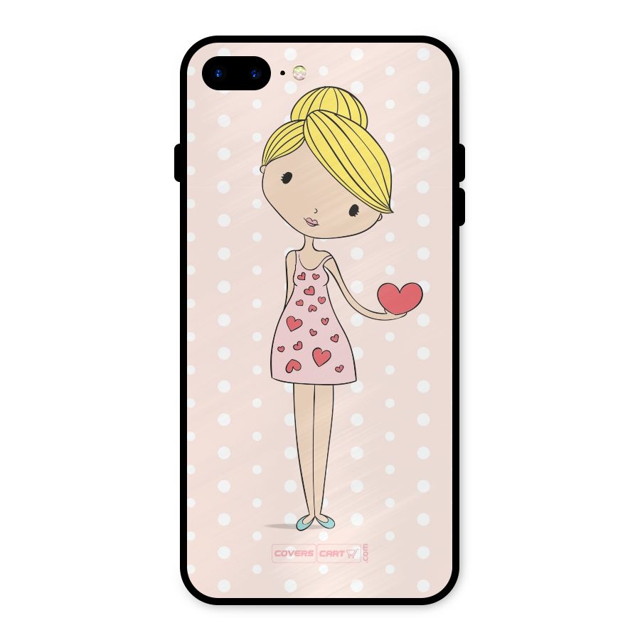 My Innocent Heart Metal Back Case for iPhone 8 Plus