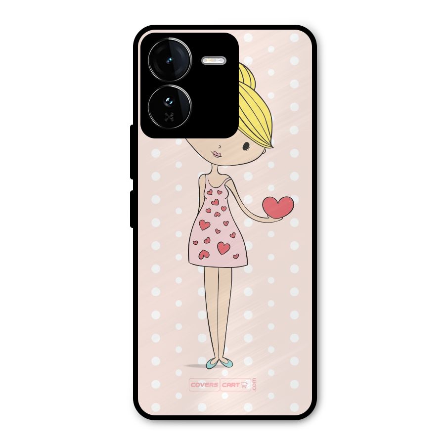 My Innocent Heart Metal Back Case for iQOO Z9