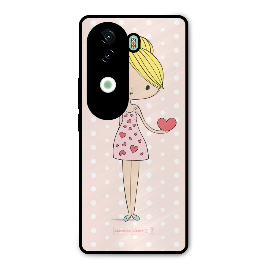 My Innocent Heart Metal Back Case for iQOO Z9s