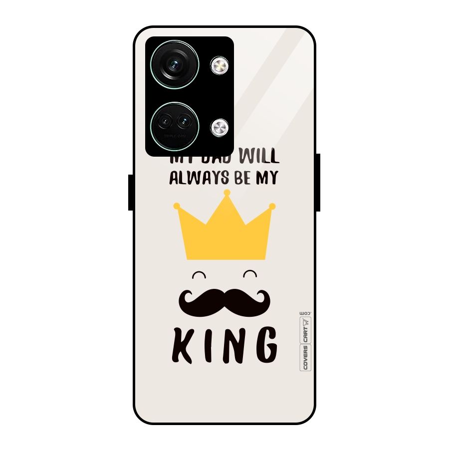 My King Dad Glass Back Case for Oneplus Nord 3
