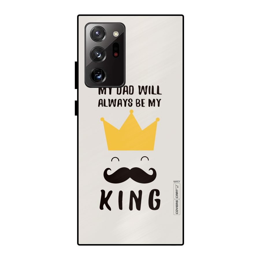 My King Dad Metal Back Case for Galaxy Note 20 Ultra