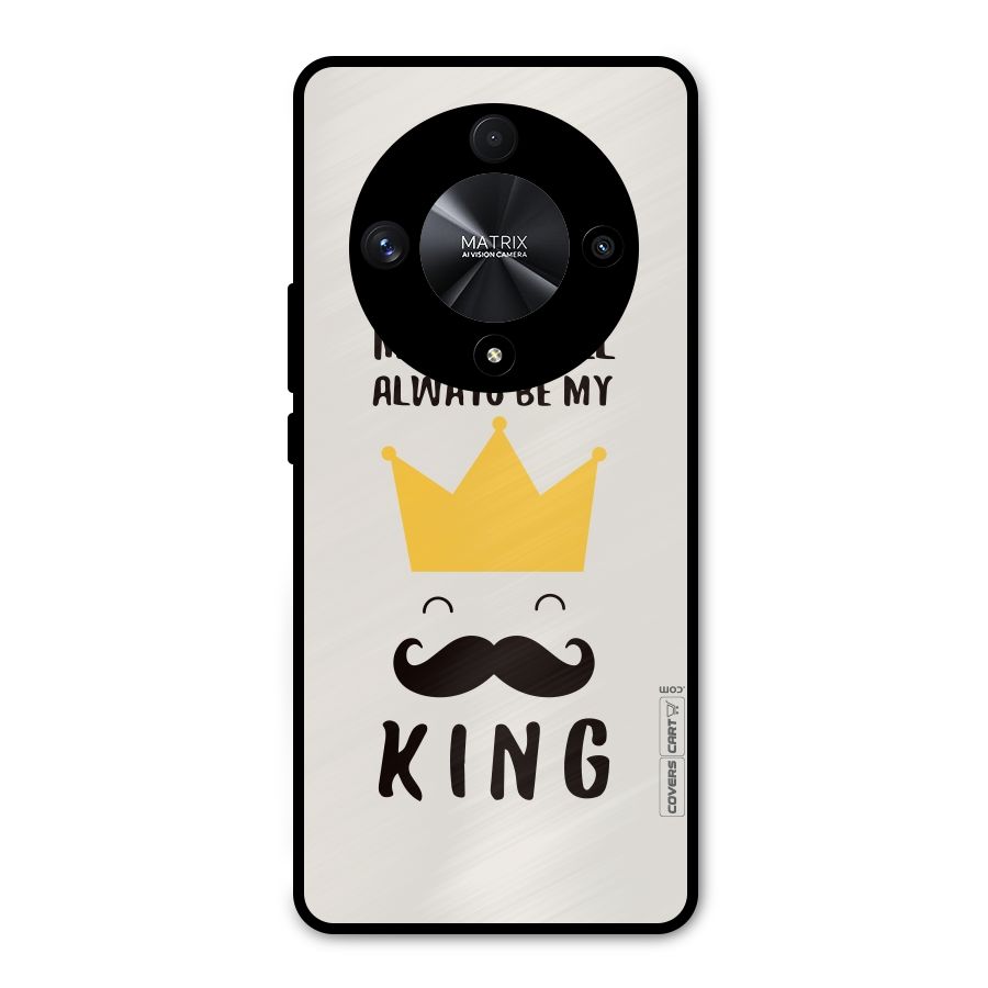 My King Dad Metal Back Case for Honor X9b