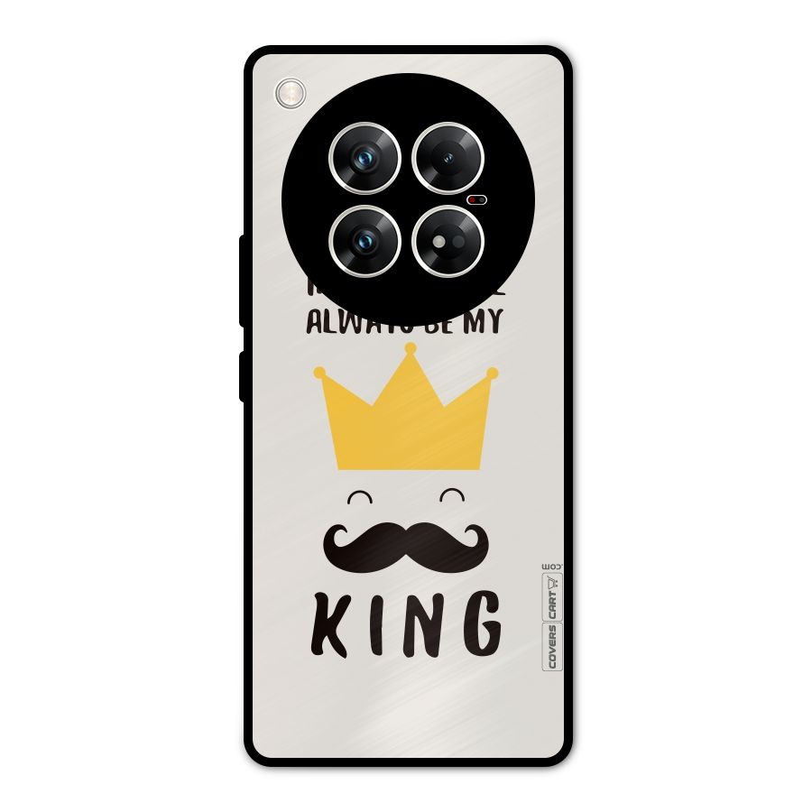 My King Dad Metal Back Case for Infinix Zero 40 5G