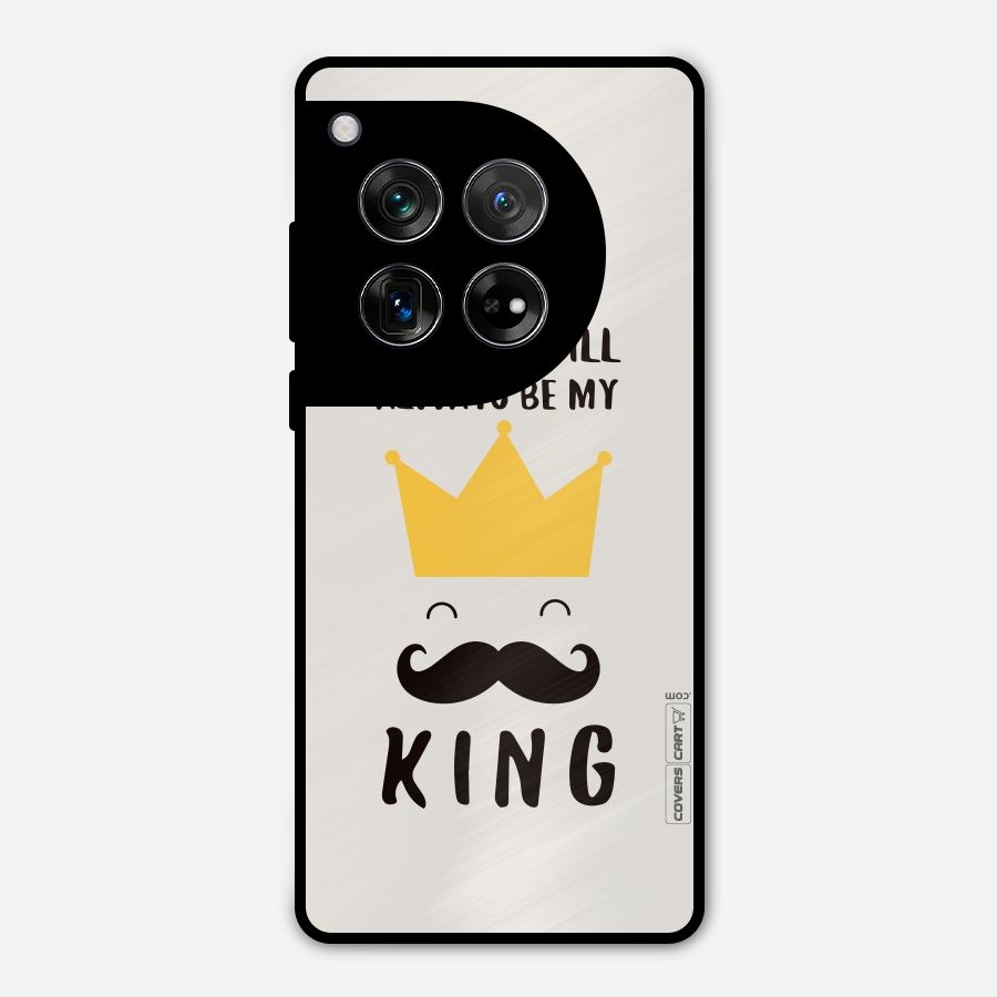 My King Dad Metal Back Case for OnePlus 12