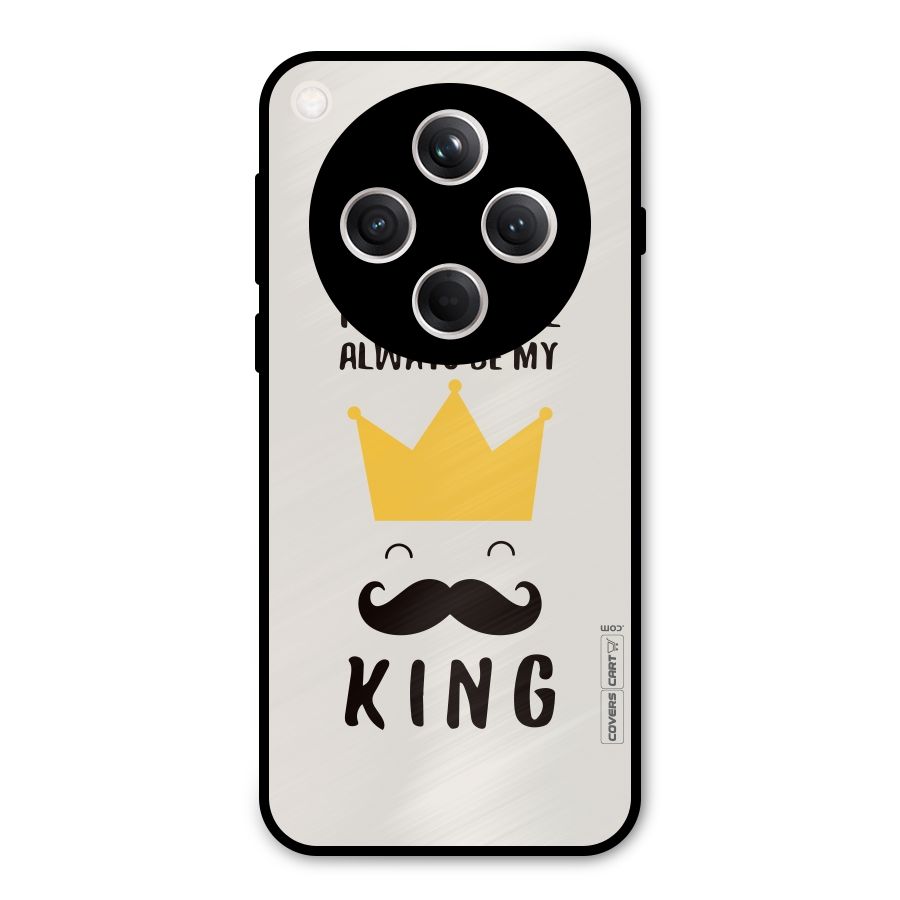 My King Dad Metal Back Case for Oppo Find X8
