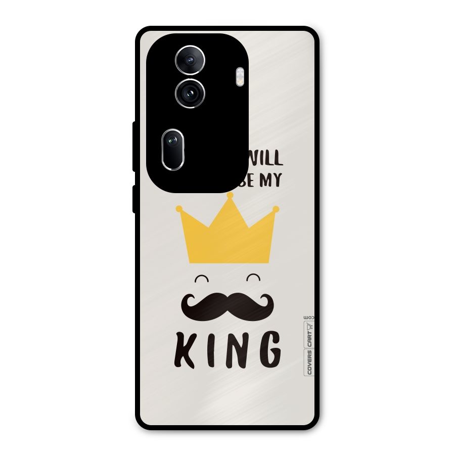 My King Dad Metal Back Case for Oppo Reno11 Pro 5G