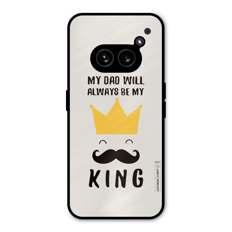 My King Dad Metal Back Case for Nothing Phone 2a