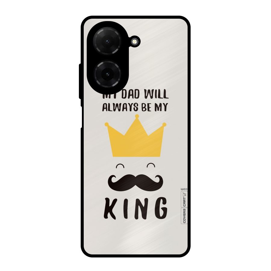 My King Dad Metal Back Case for Poco C71