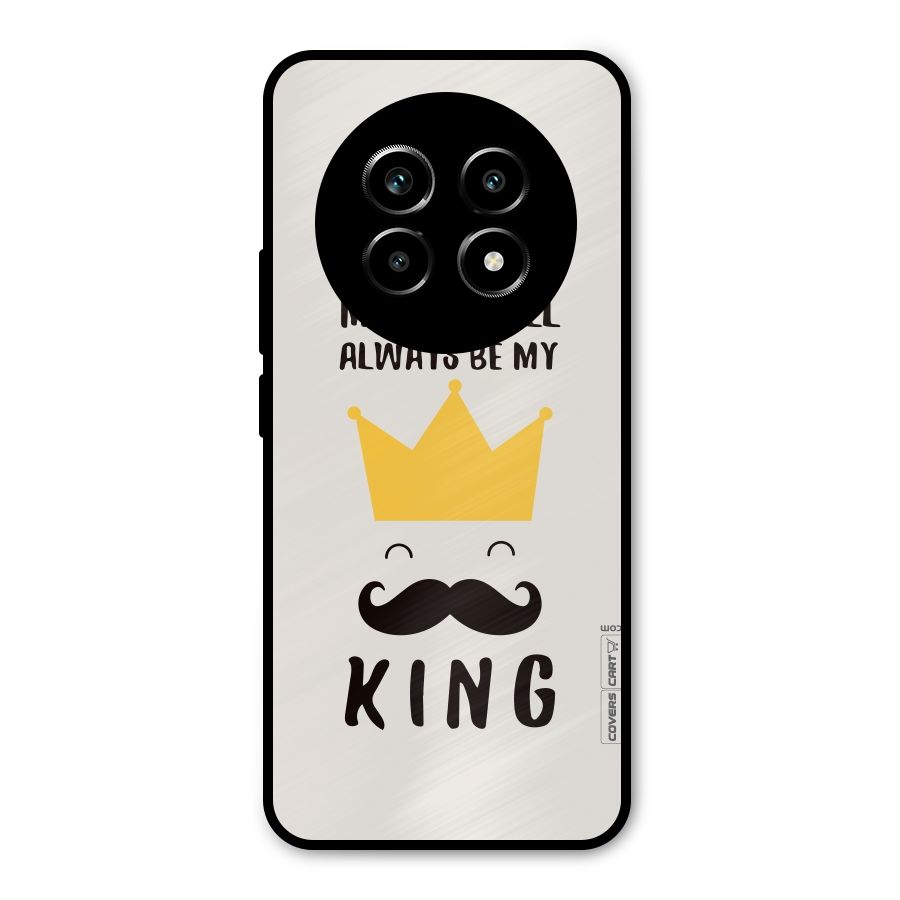My King Dad Metal Back Case for Realme 13 Pro
